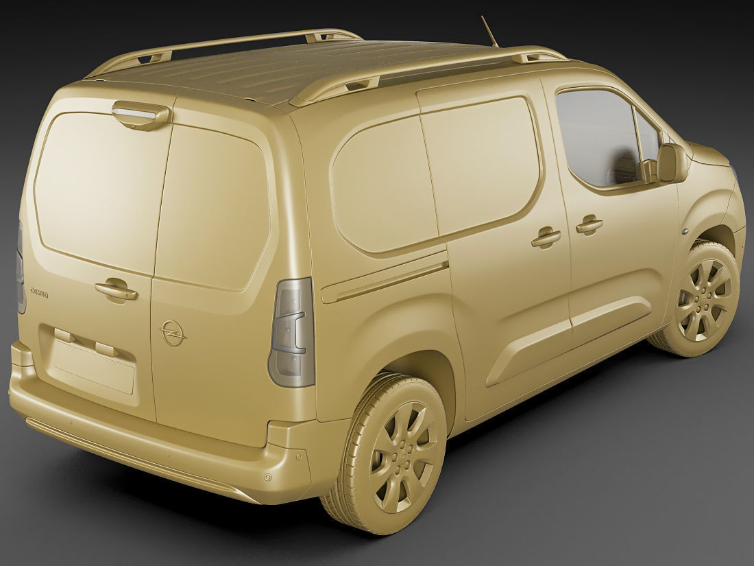 Opel Combo Cargo 2019 3D model_17