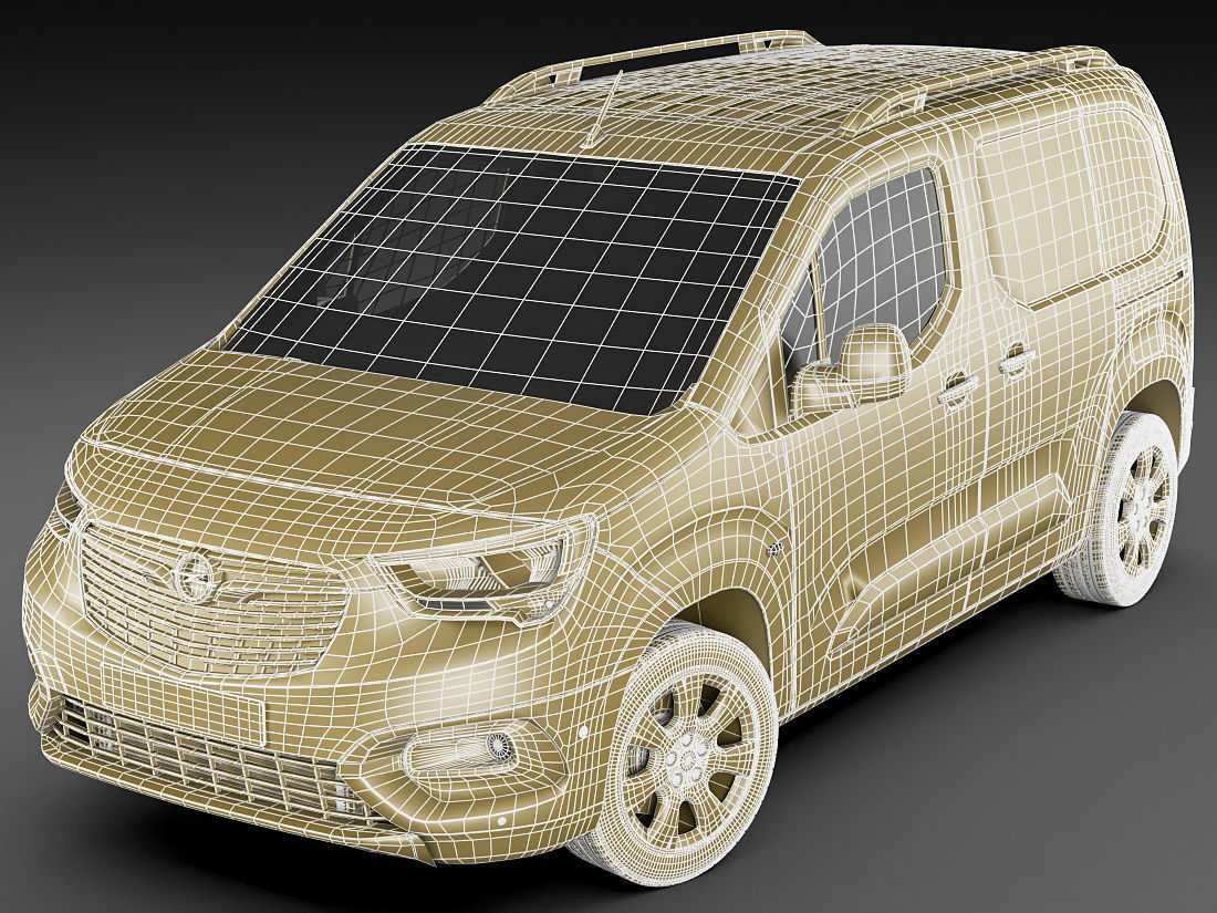 Opel Combo Cargo 2019 3D model_20