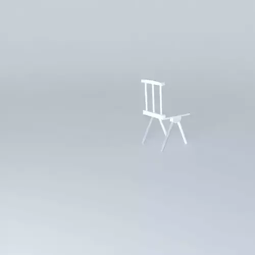 Chair in bamboo and wood