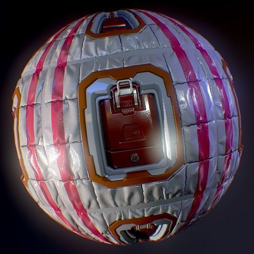 Sci-Fi Seamless PBR Texture