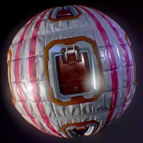 Sci-Fi Seamless PBR Texture