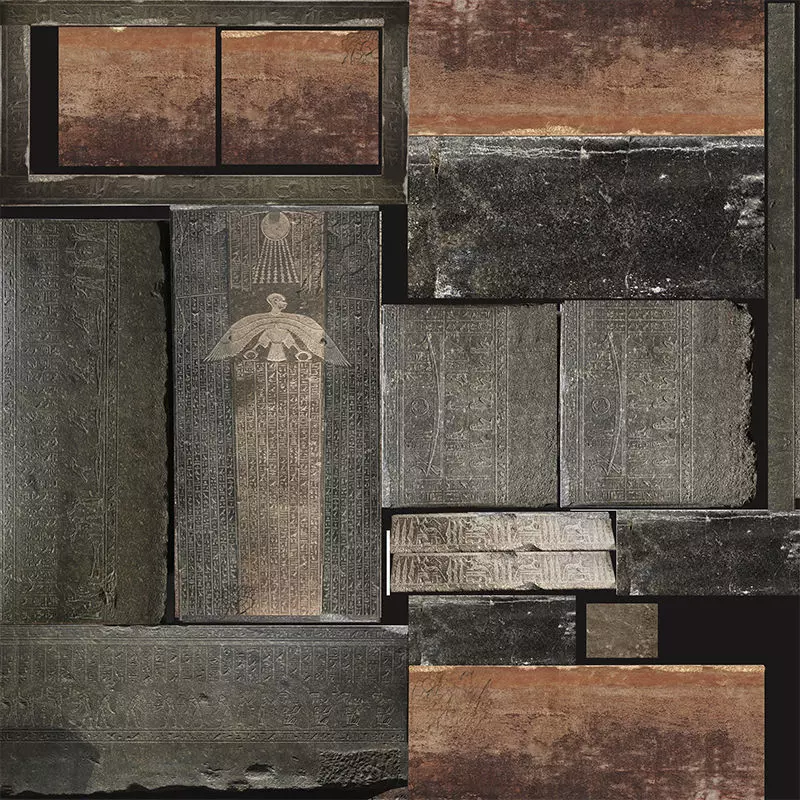 Egyptic Sarcophagus Low-poly 3D model_12