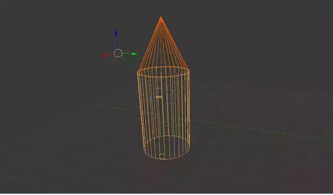 Free low poly tower with example textures Free low-poly 3D model