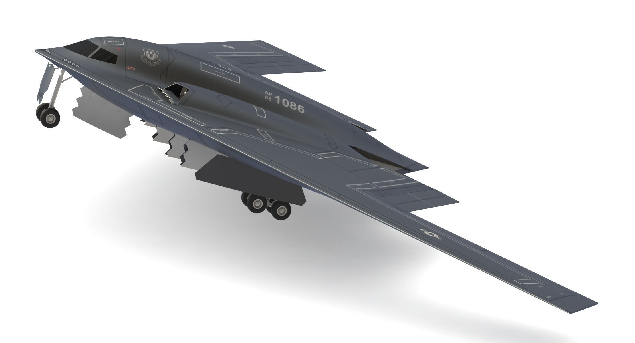 Northrop Grumman B-2 Spirit 3D model_4