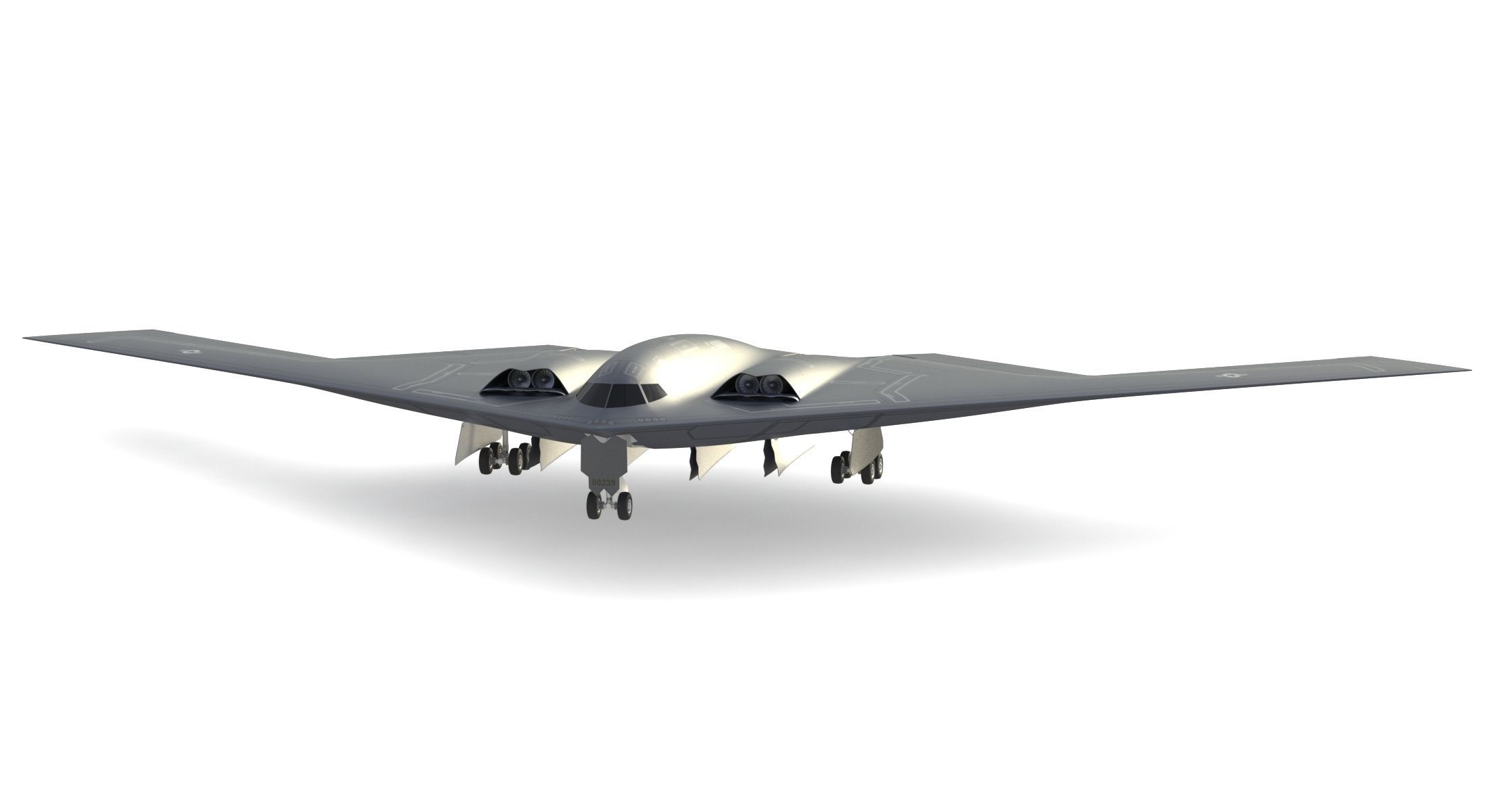 Northrop Grumman B-2 Spirit 3D model_10