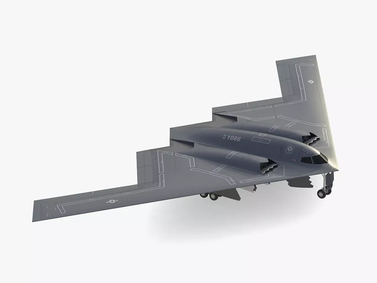 Northrop Grumman B-2 Spirit 3D model_0