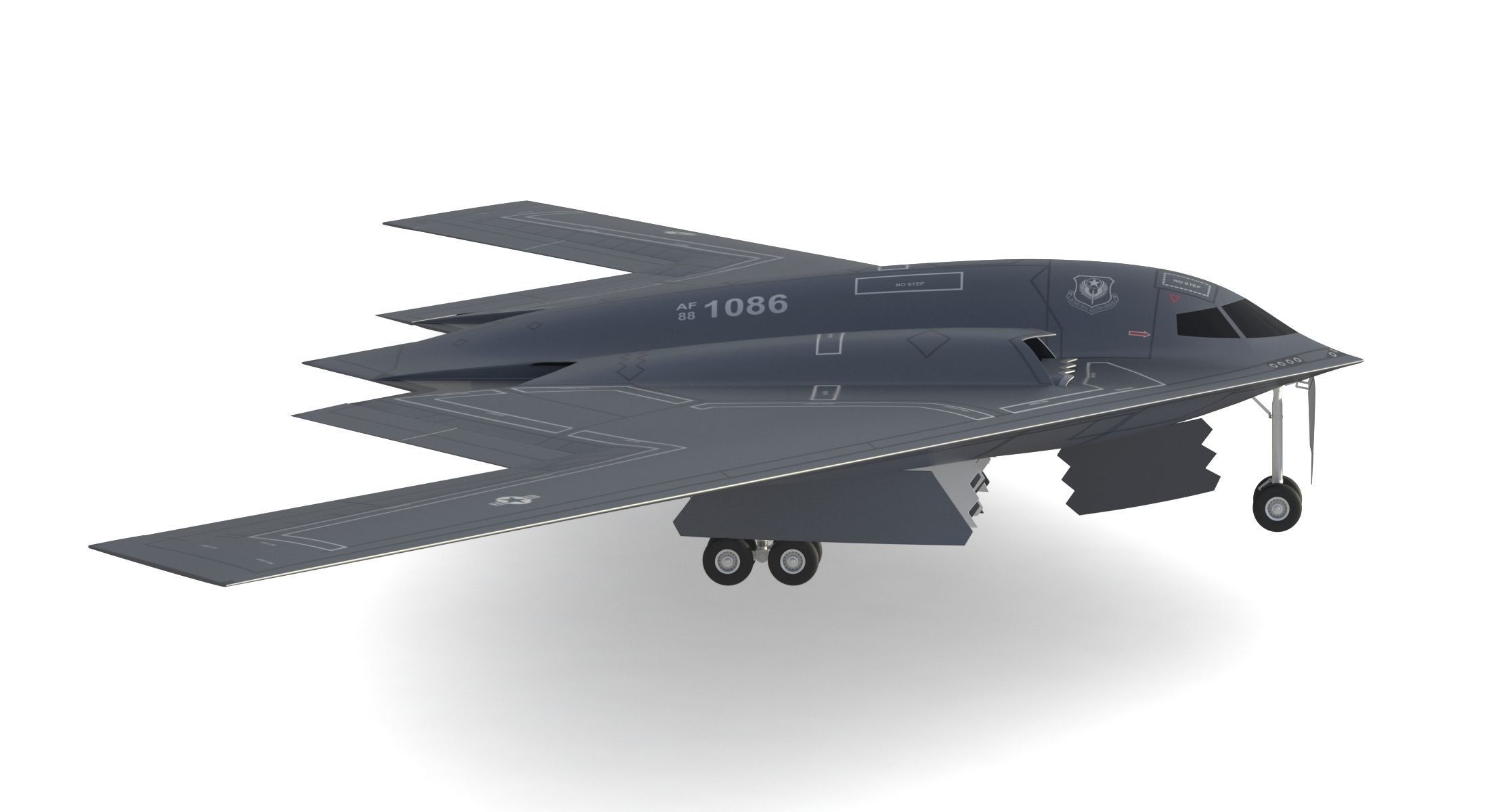 Northrop Grumman B-2 Spirit 3D model_9