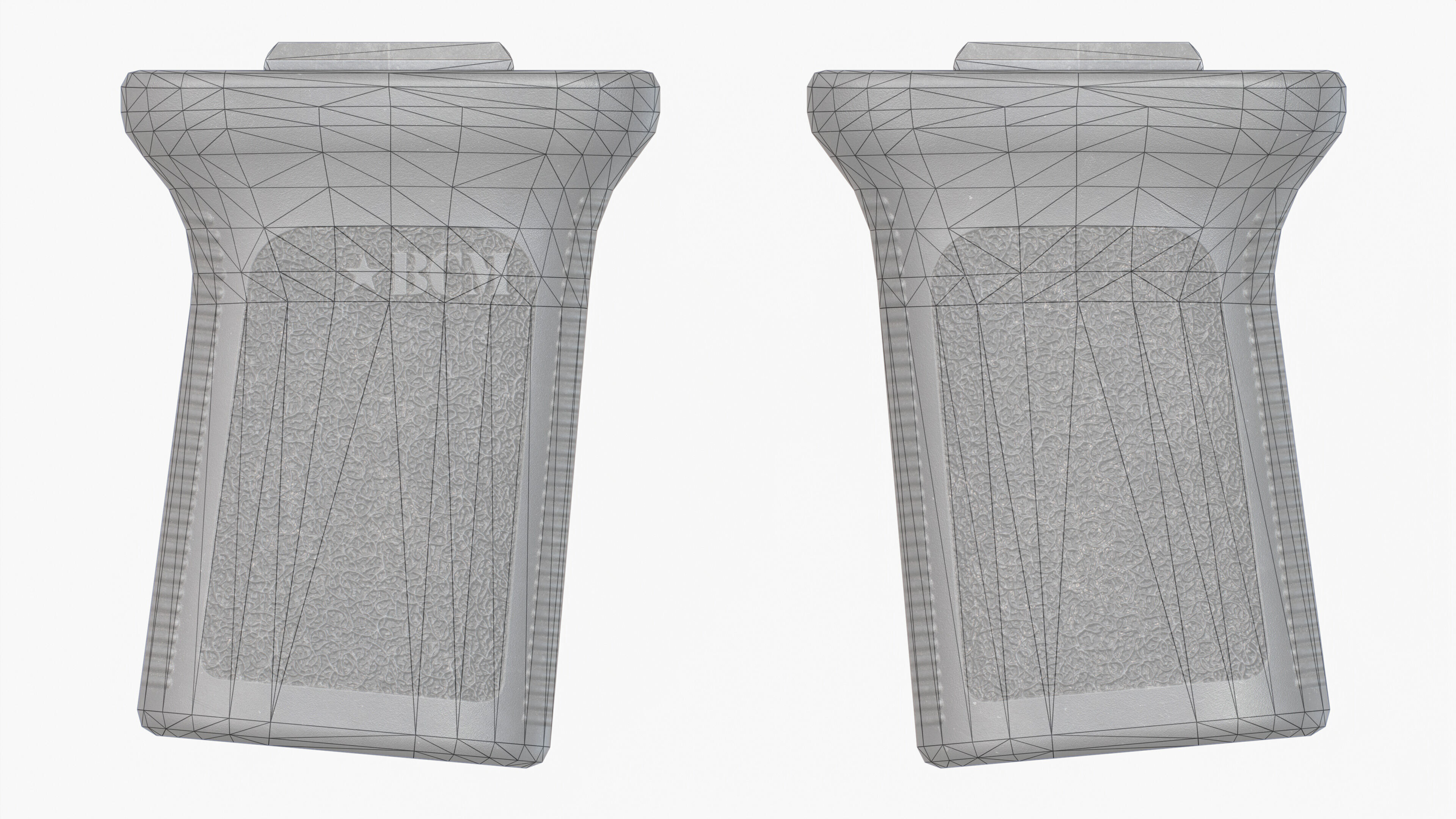 BCM Gunfighter Vertical Grip Mod3 Low-poly 3D model_18