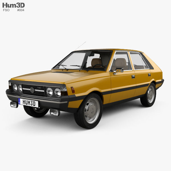 FSO Polonez with HQ interior 1978