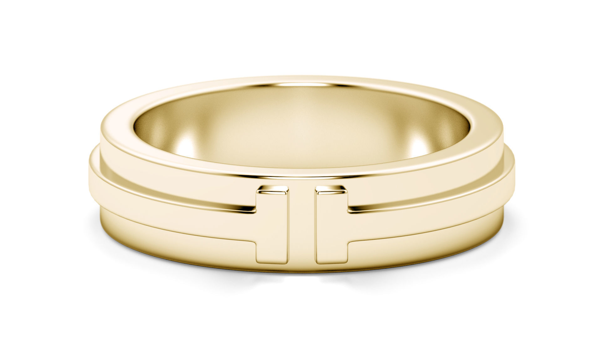 Two Narrow Ring 3D print model 3D print model_16