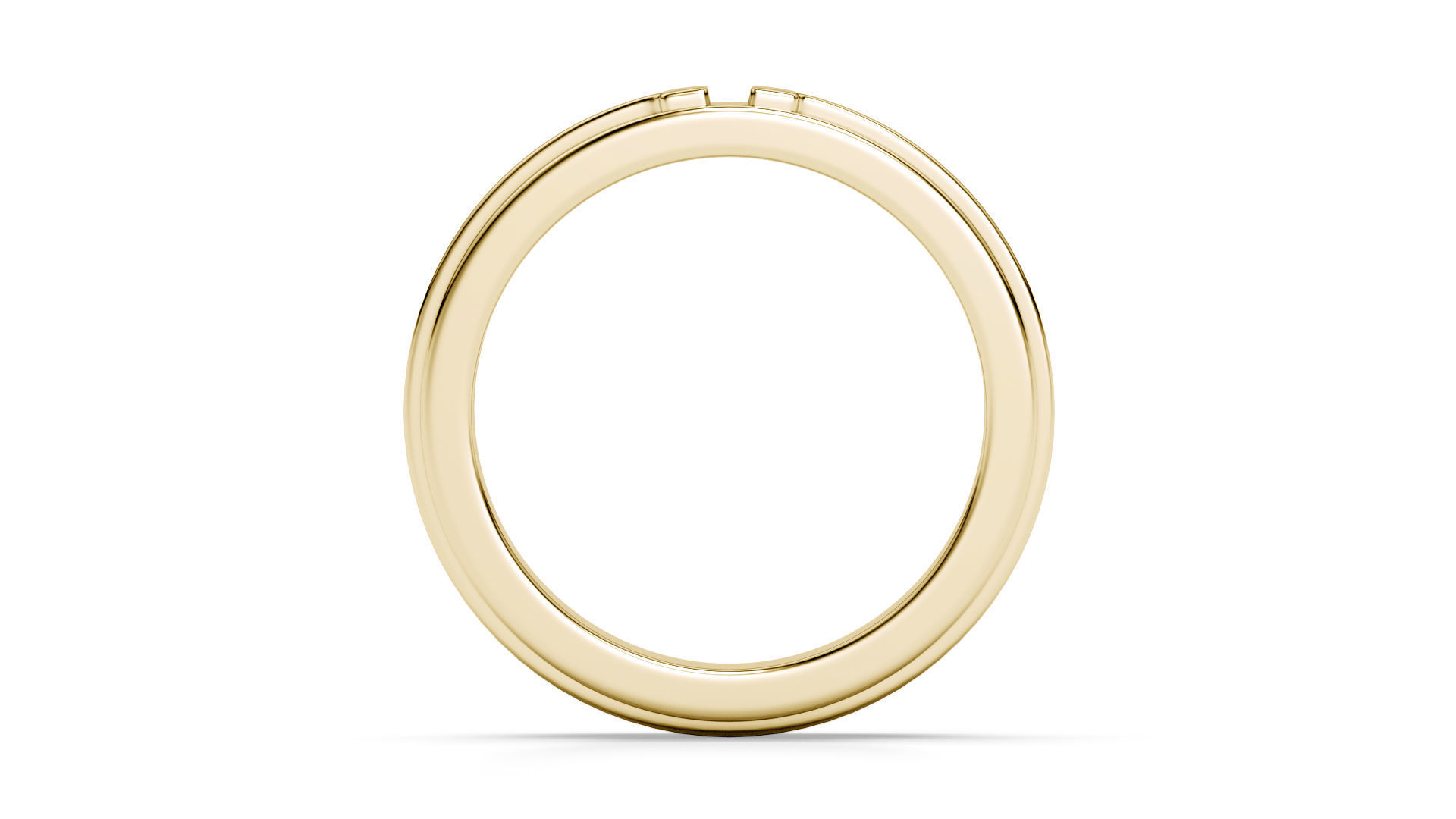 Two Narrow Ring 3D print model 3D print model_18