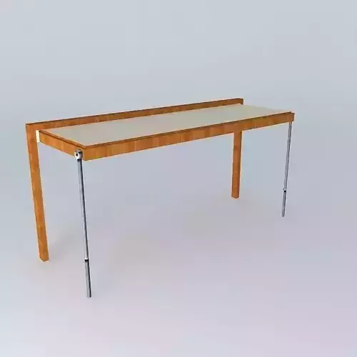 Folding examination table