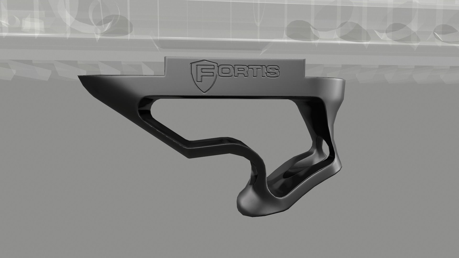 Fortis SHIFT Short Angled Grip Low-poly 3D model_9