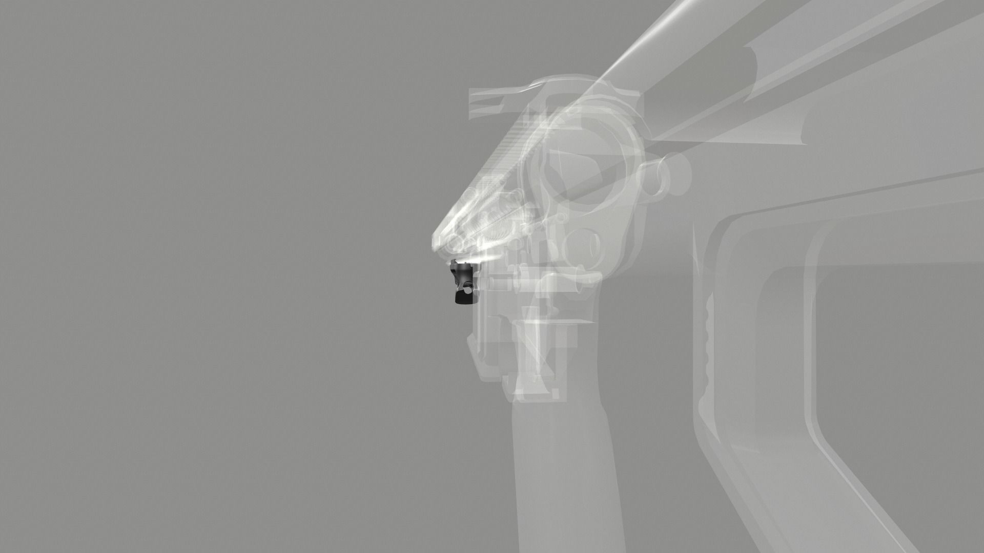 Fortis SHIFT Short Angled Grip Low-poly 3D model_21