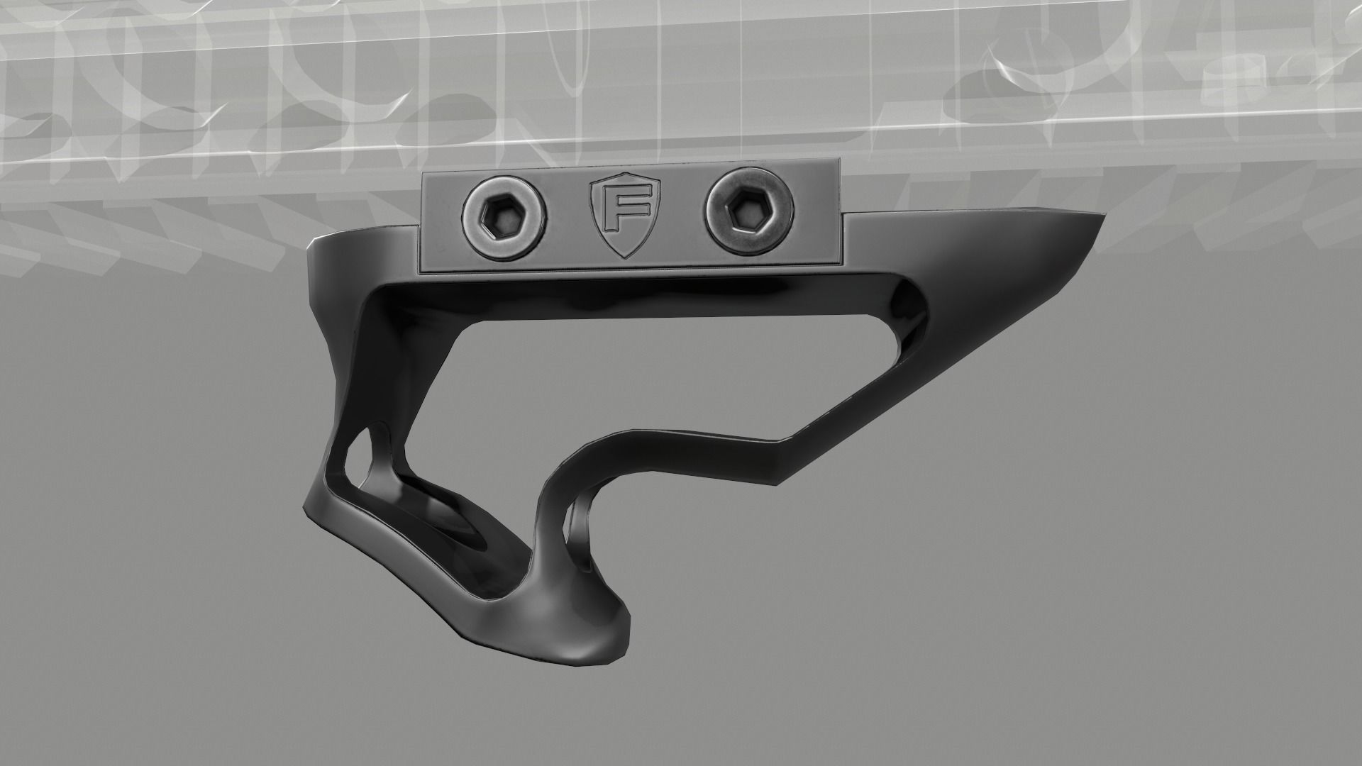 Fortis SHIFT Short Angled Grip Low-poly 3D model_4