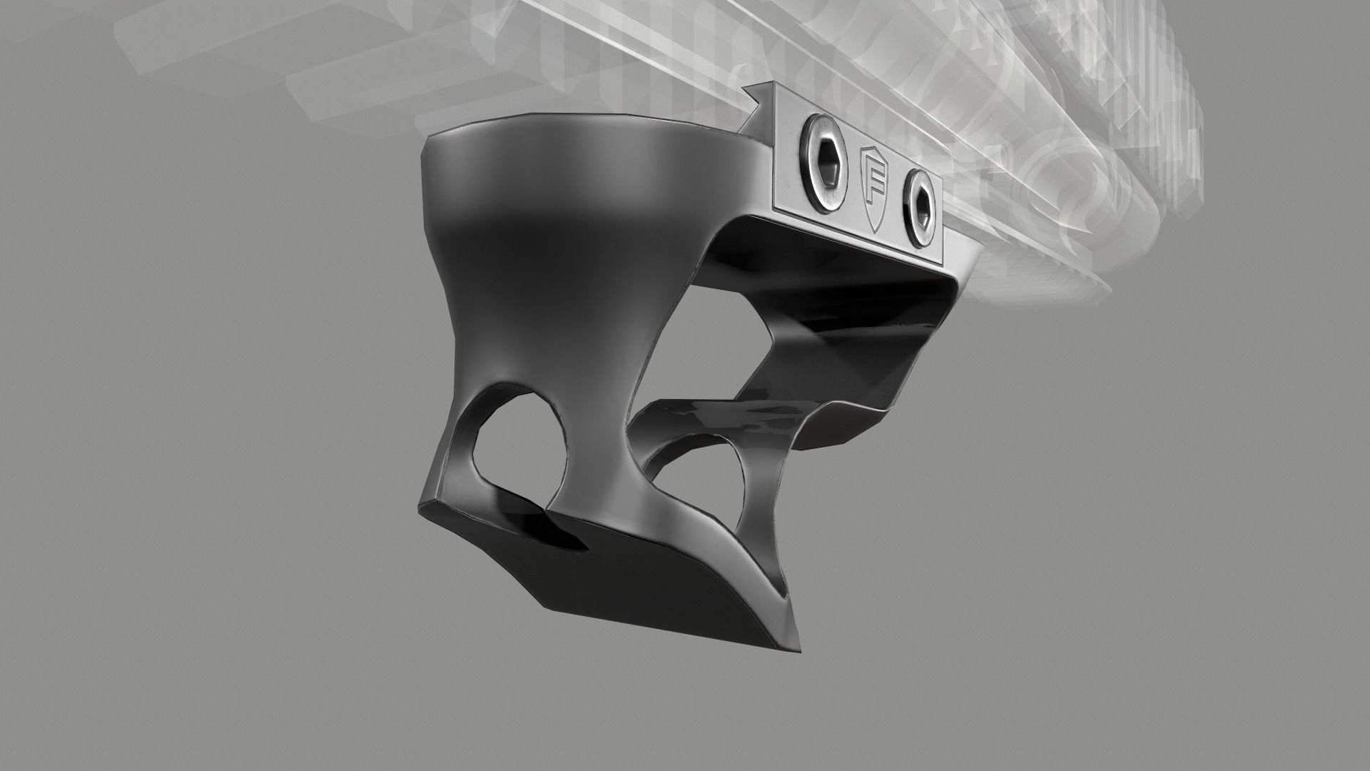 Fortis SHIFT Short Angled Grip Low-poly 3D model_6