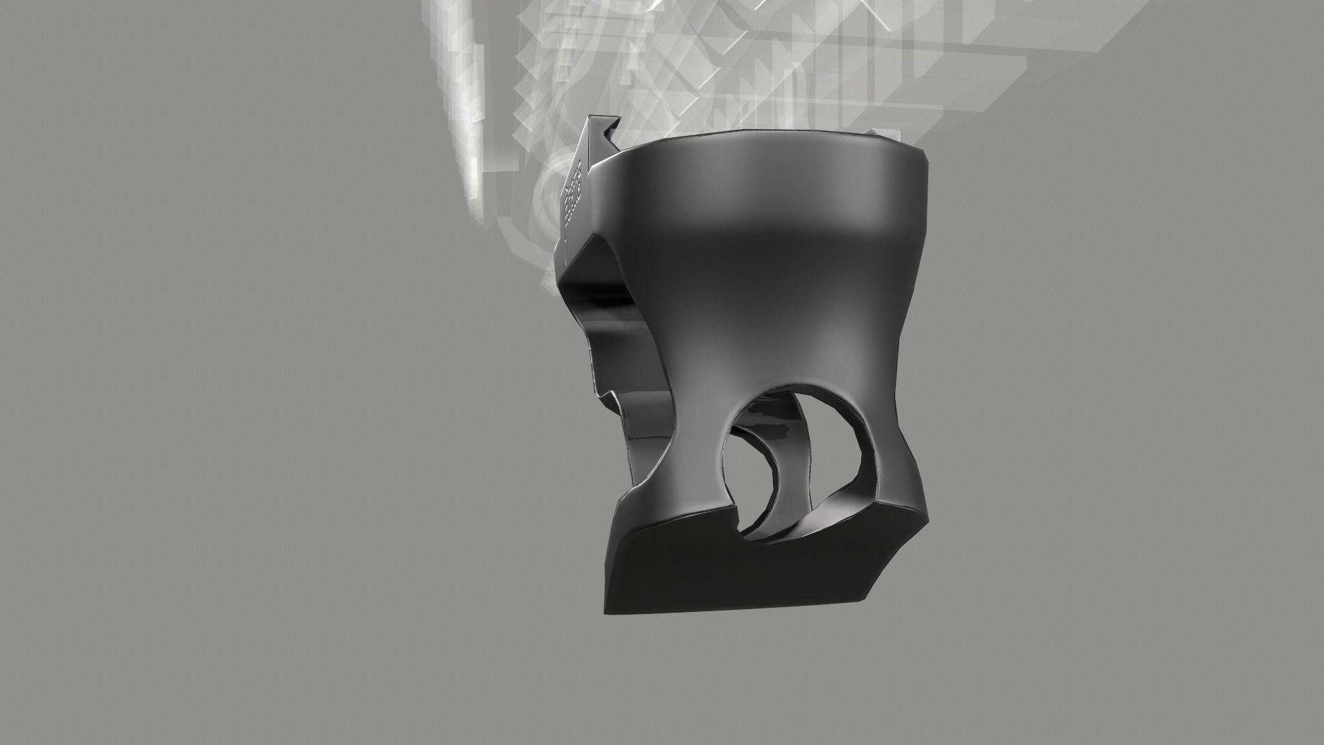 Fortis SHIFT Short Angled Grip Low-poly 3D model_7