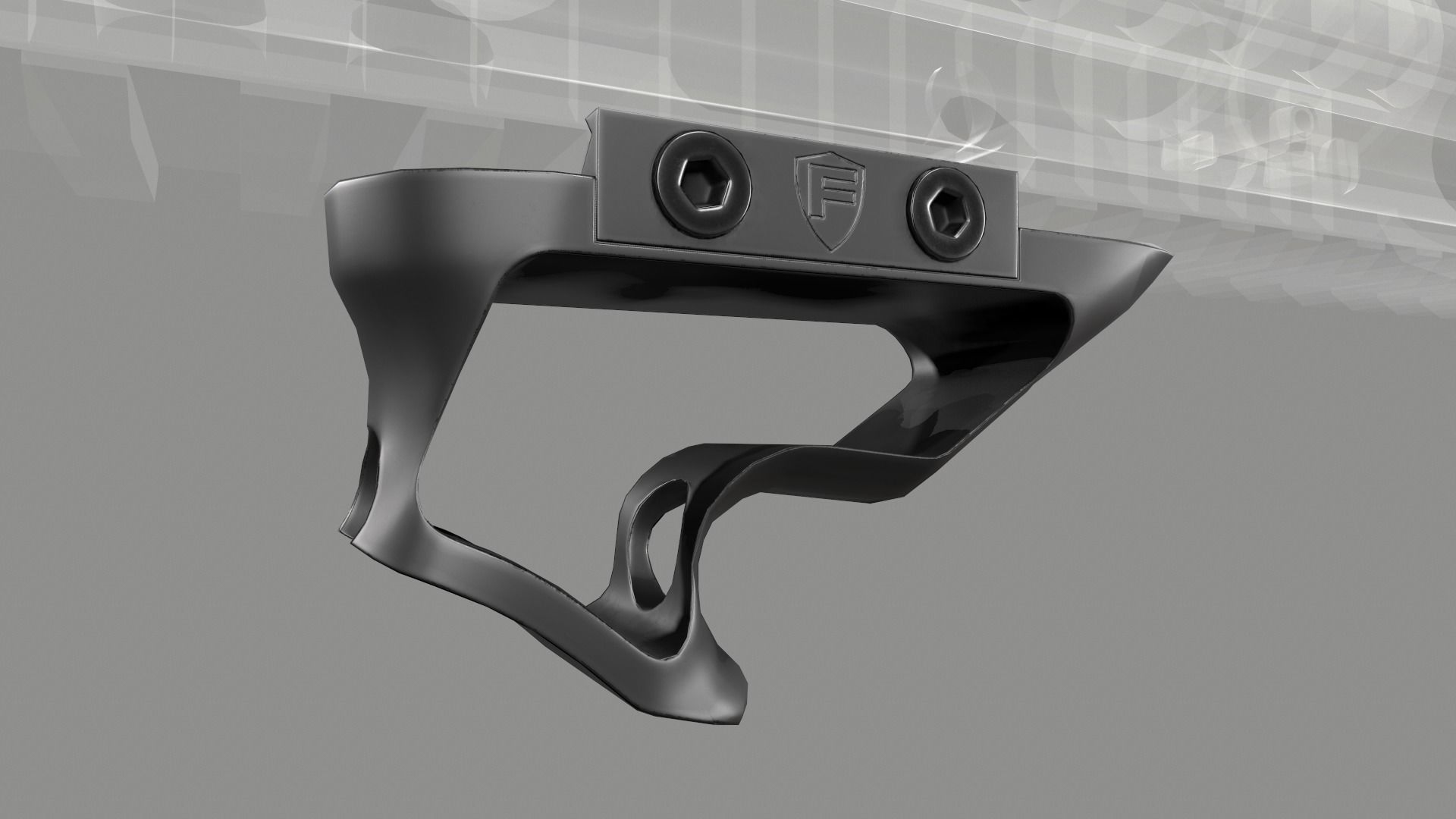 Fortis SHIFT Short Angled Grip Low-poly 3D model_5
