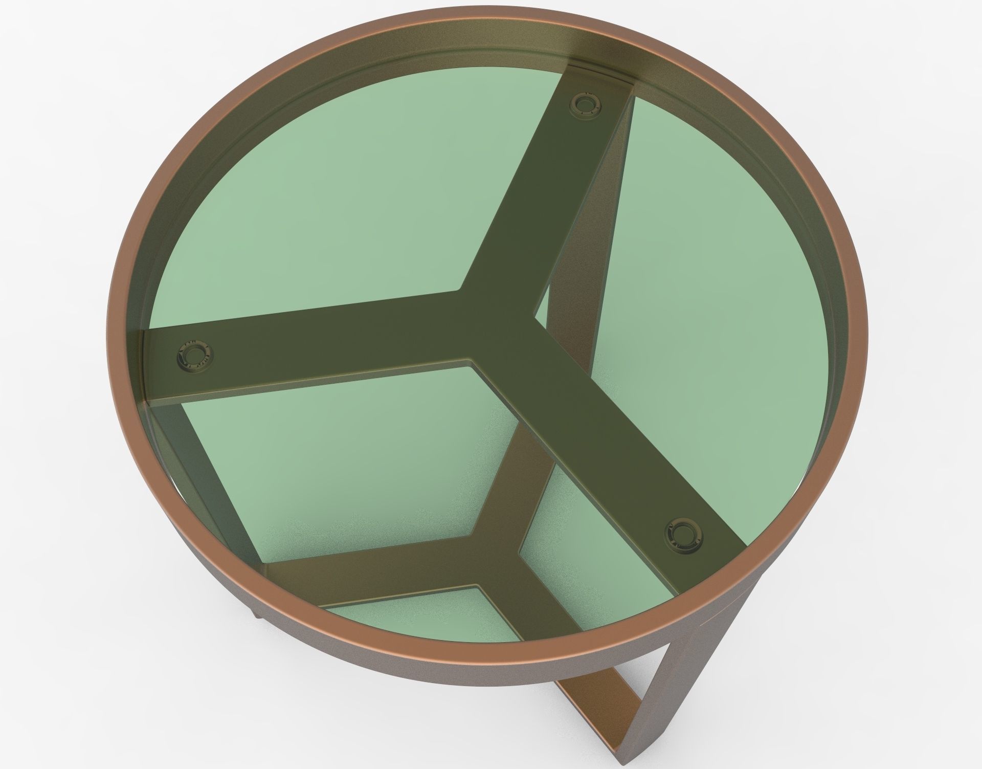 Aula Side Table 3D model_1