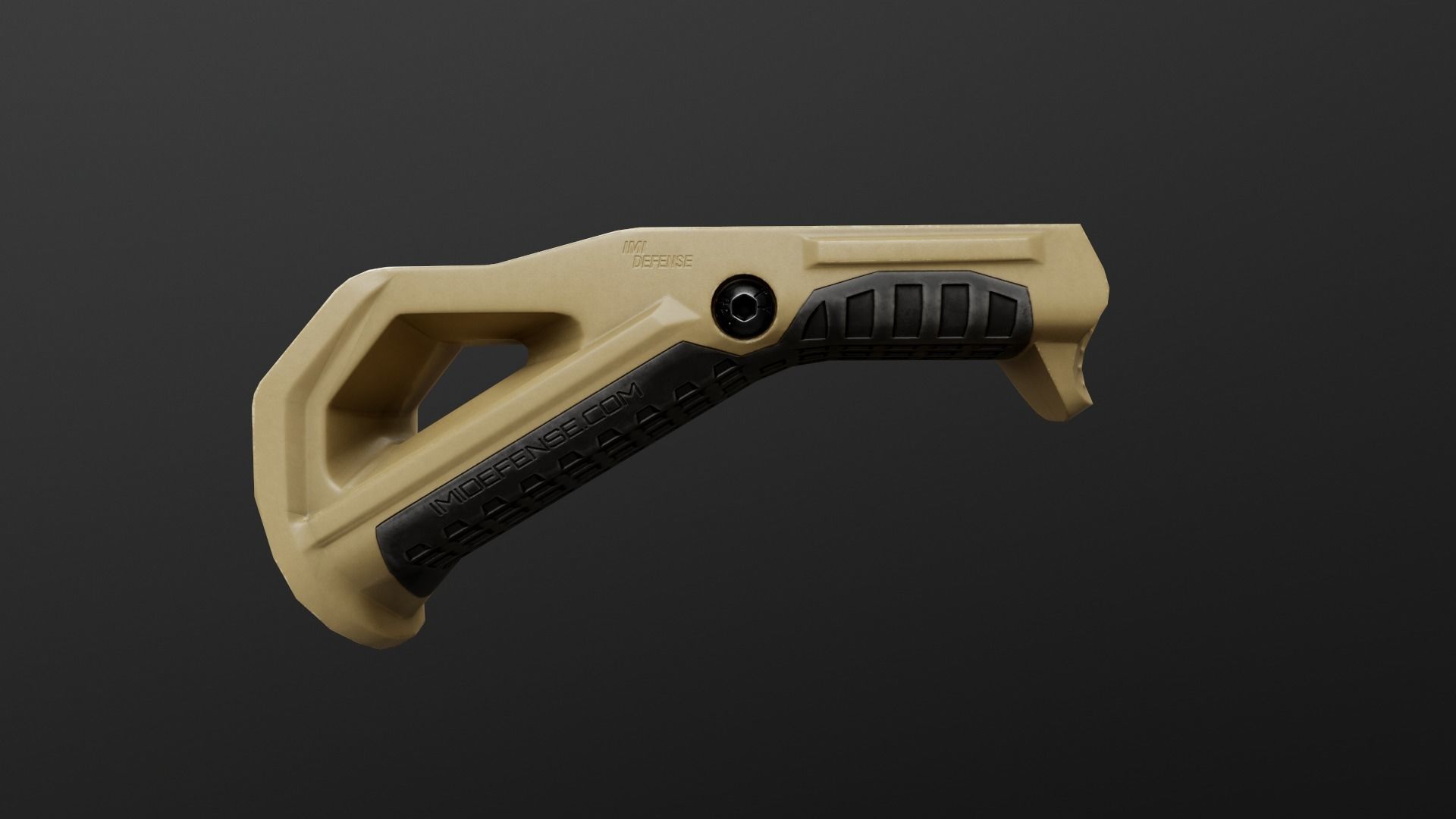 IMI Defense FSG2 Front Support Grip Low-poly 3D model_5