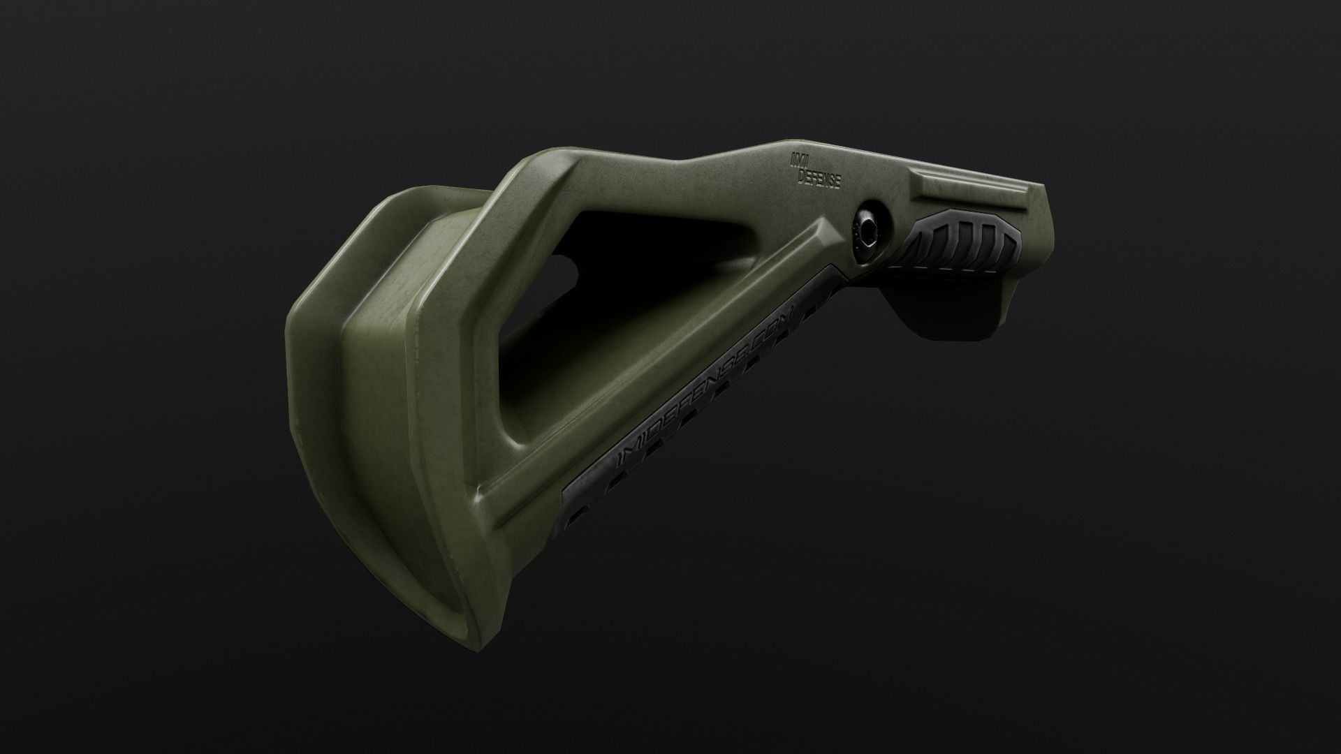 IMI Defense FSG2 Front Support Grip Low-poly 3D model_35