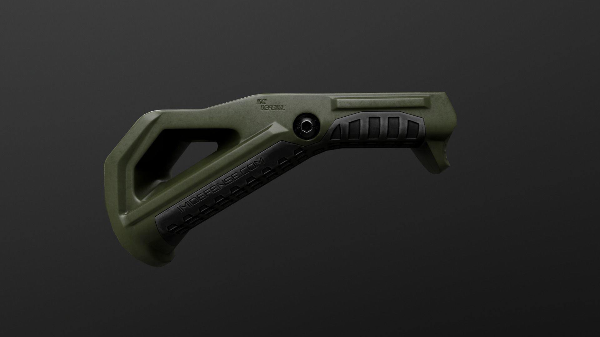IMI Defense FSG2 Front Support Grip Low-poly 3D model_7