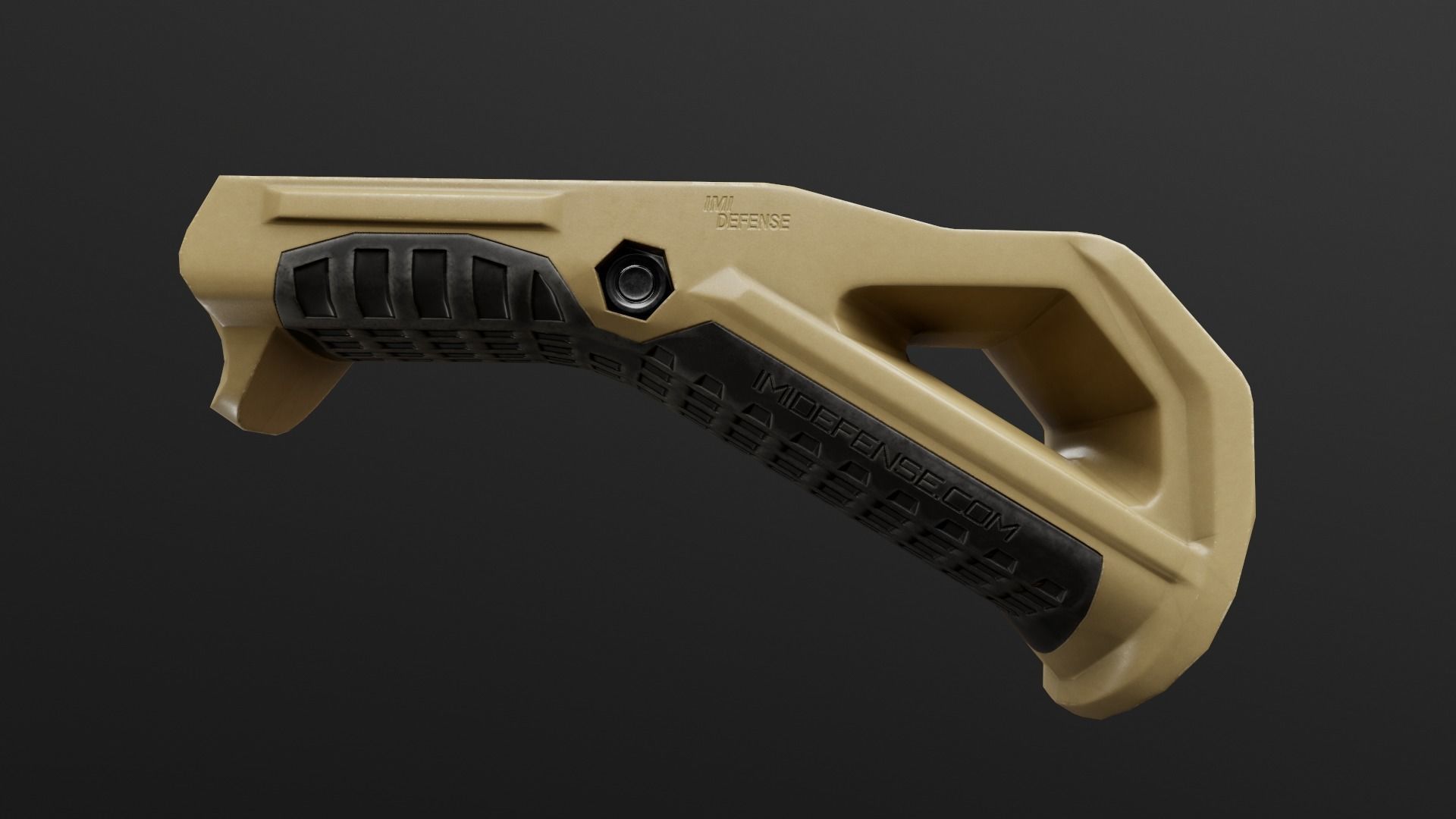 IMI Defense FSG2 Front Support Grip Low-poly 3D model_21