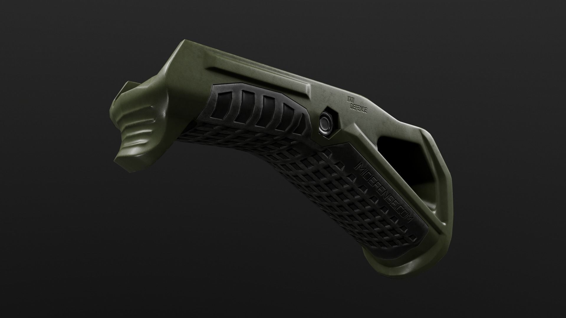 IMI Defense FSG2 Front Support Grip Low-poly 3D model_19