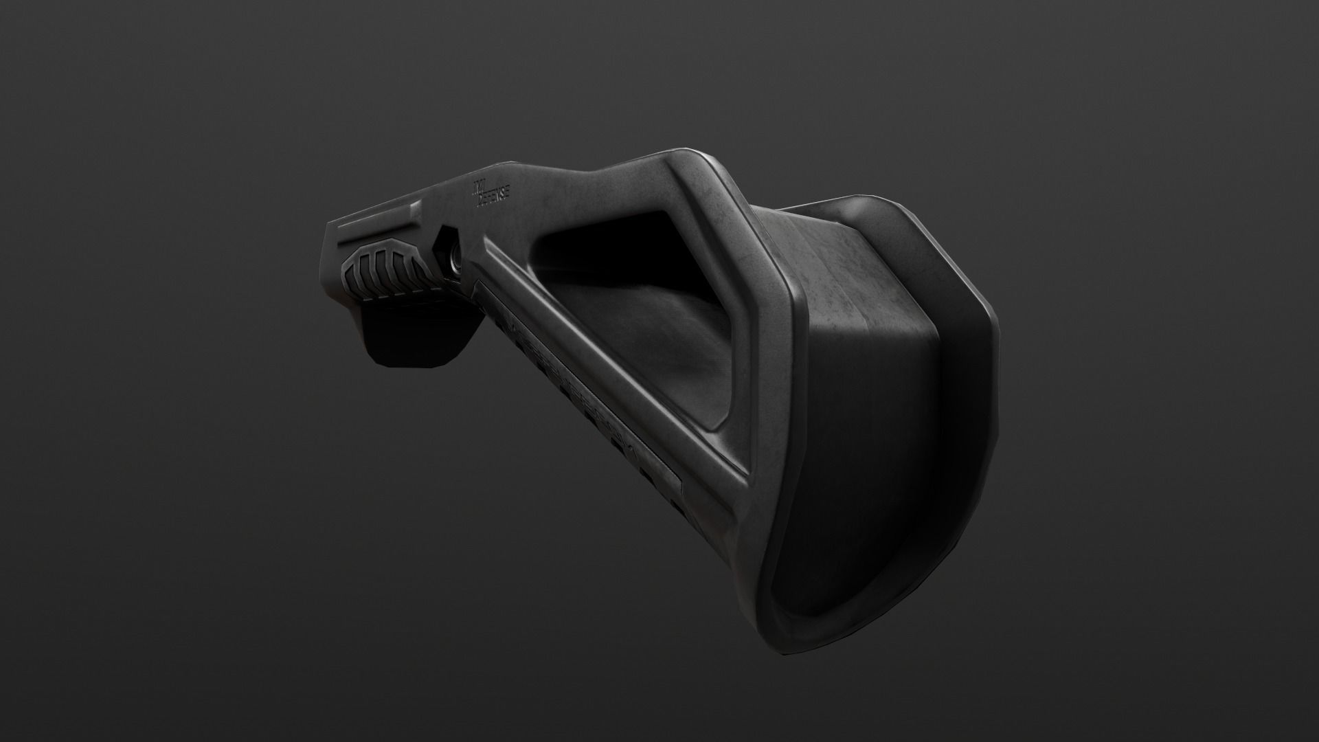 IMI Defense FSG2 Front Support Grip Low-poly 3D model_24