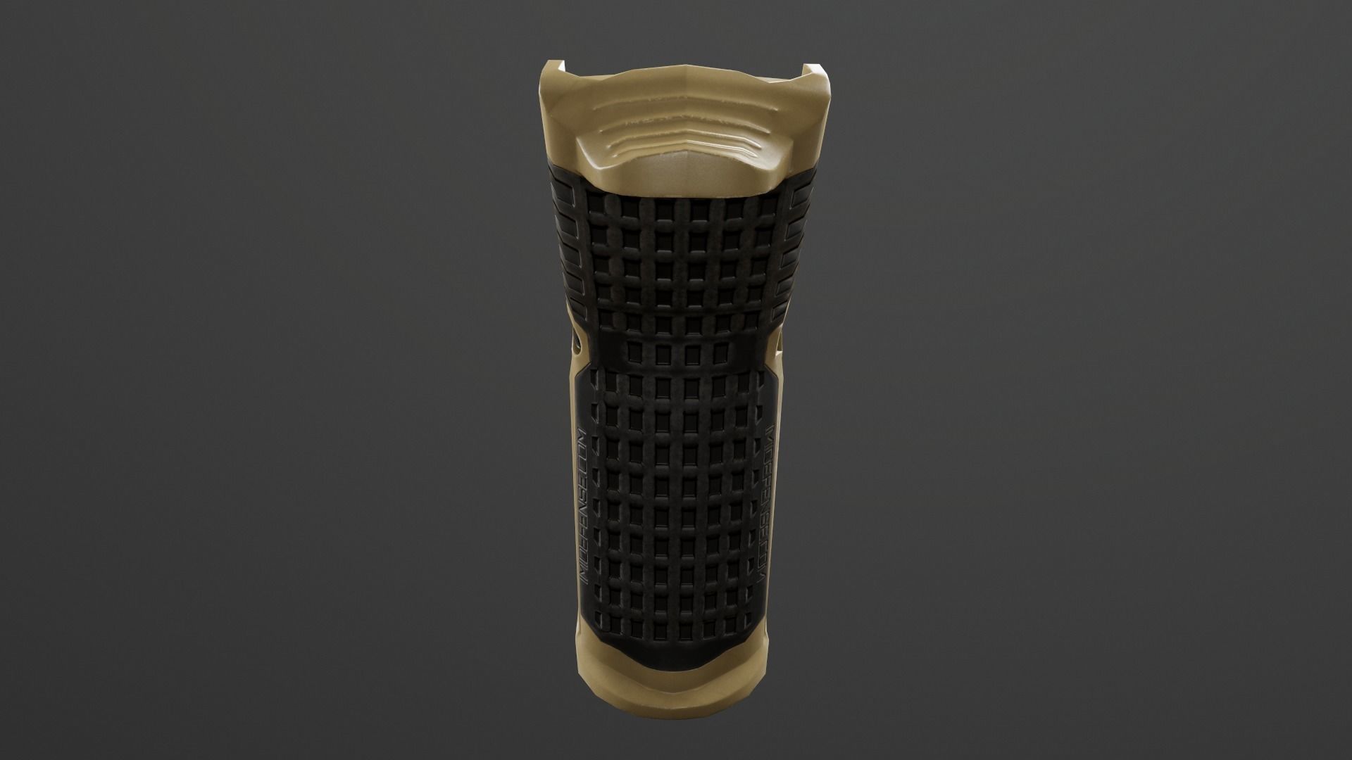 IMI Defense FSG2 Front Support Grip Low-poly 3D model_13
