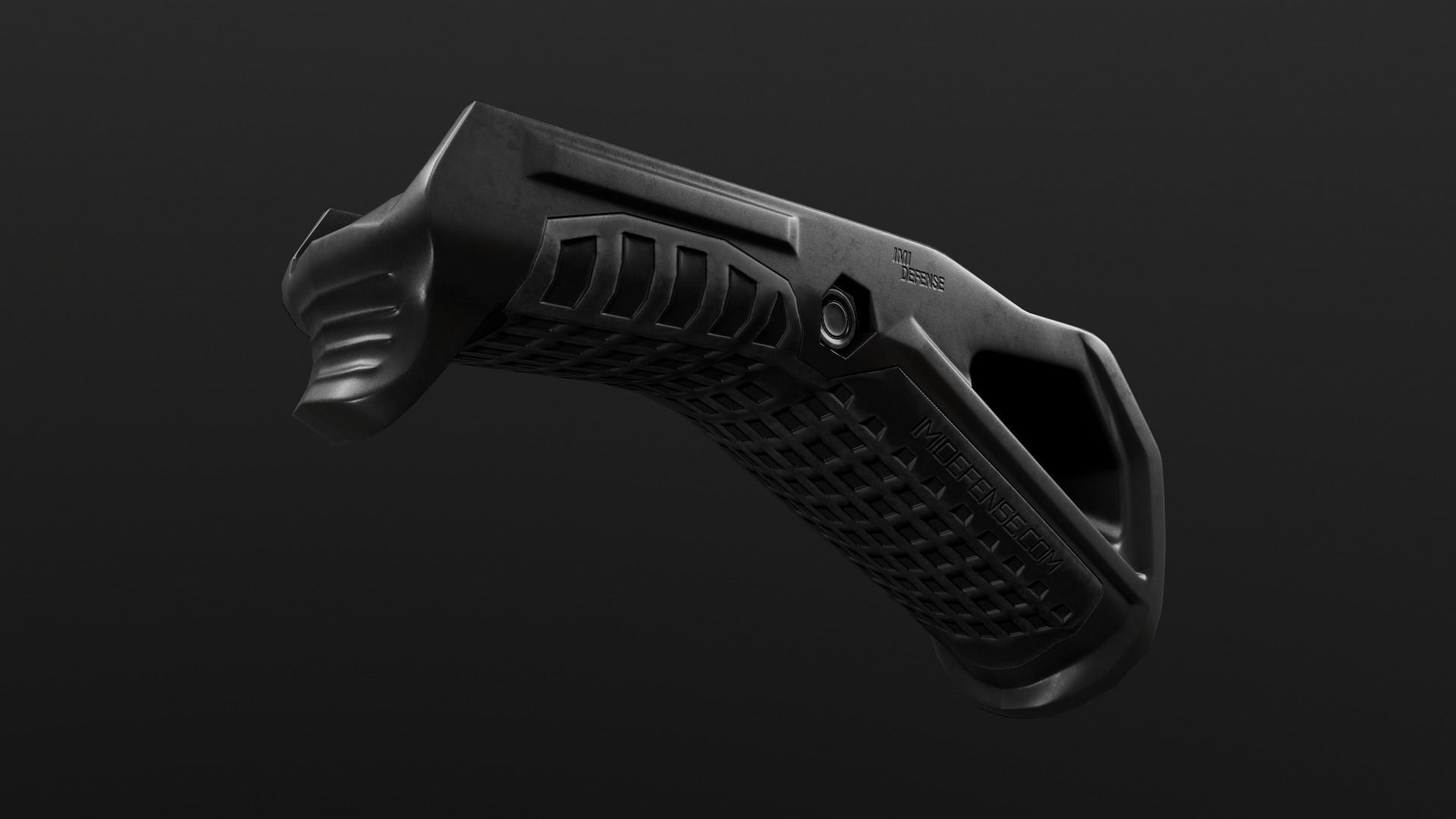 IMI Defense FSG2 Front Support Grip Low-poly 3D model_16