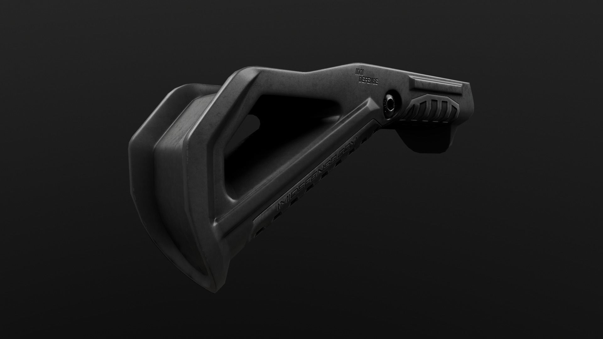 IMI Defense FSG2 Front Support Grip Low-poly 3D model_32
