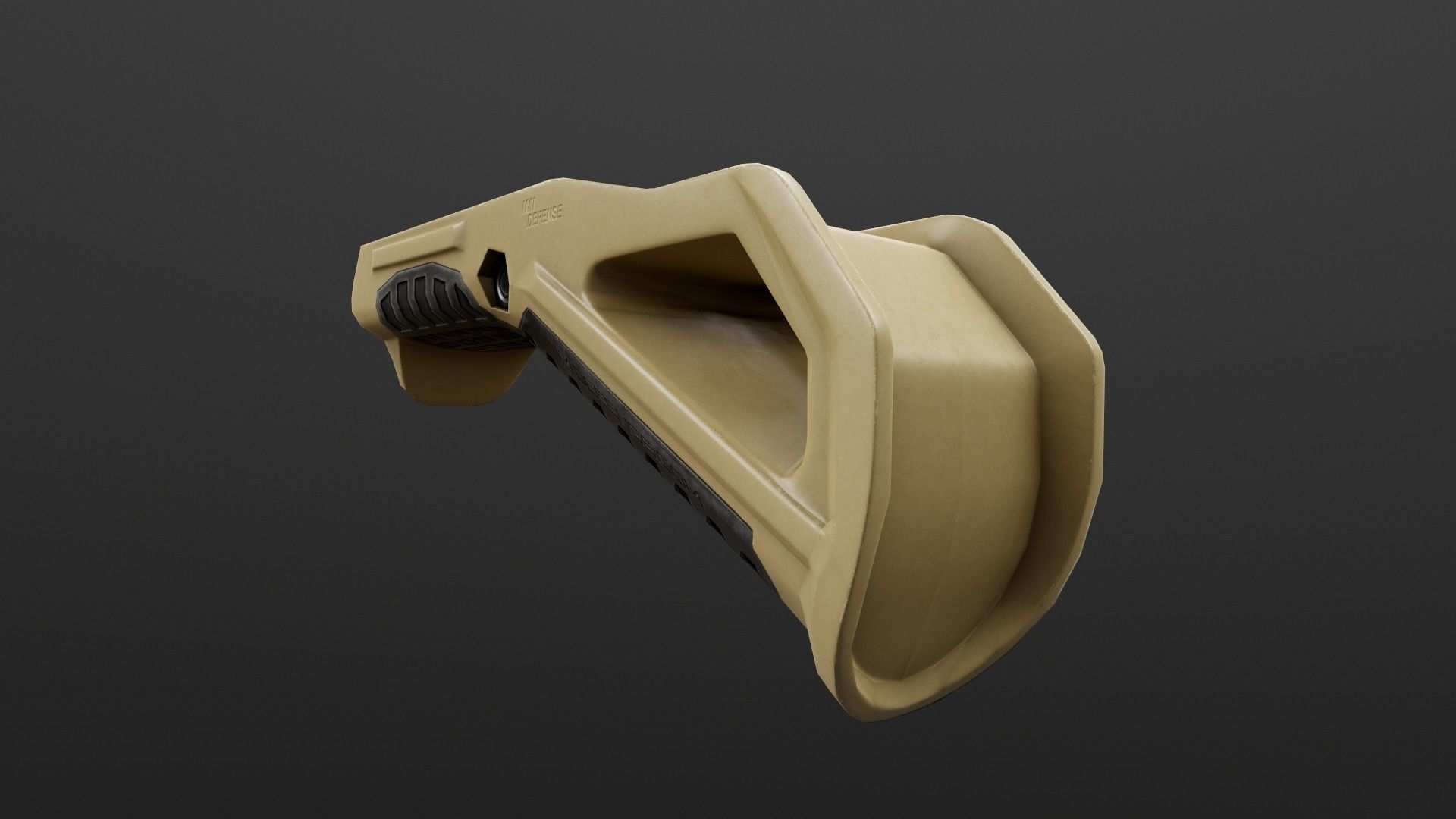 IMI Defense FSG2 Front Support Grip Low-poly 3D model_25