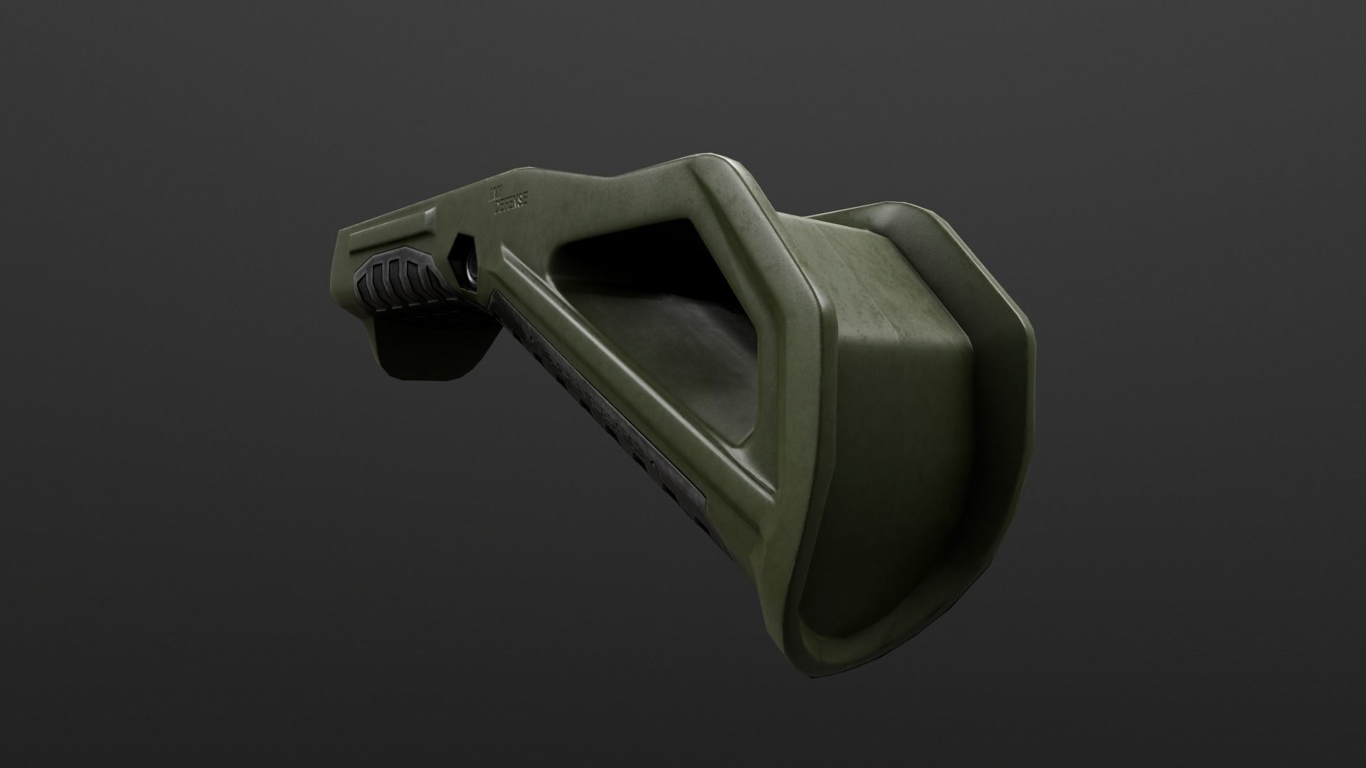 IMI Defense FSG2 Front Support Grip Low-poly 3D model_27