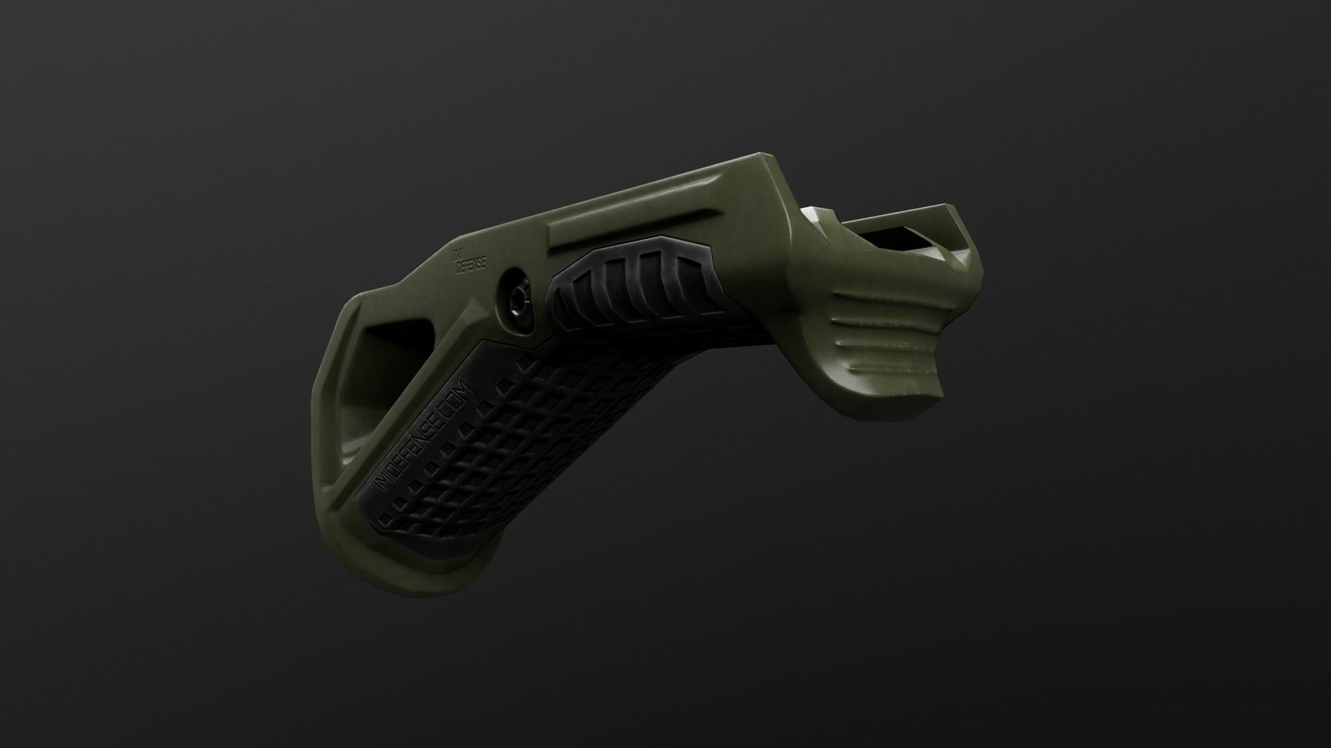 IMI Defense FSG2 Front Support Grip Low-poly 3D model_11