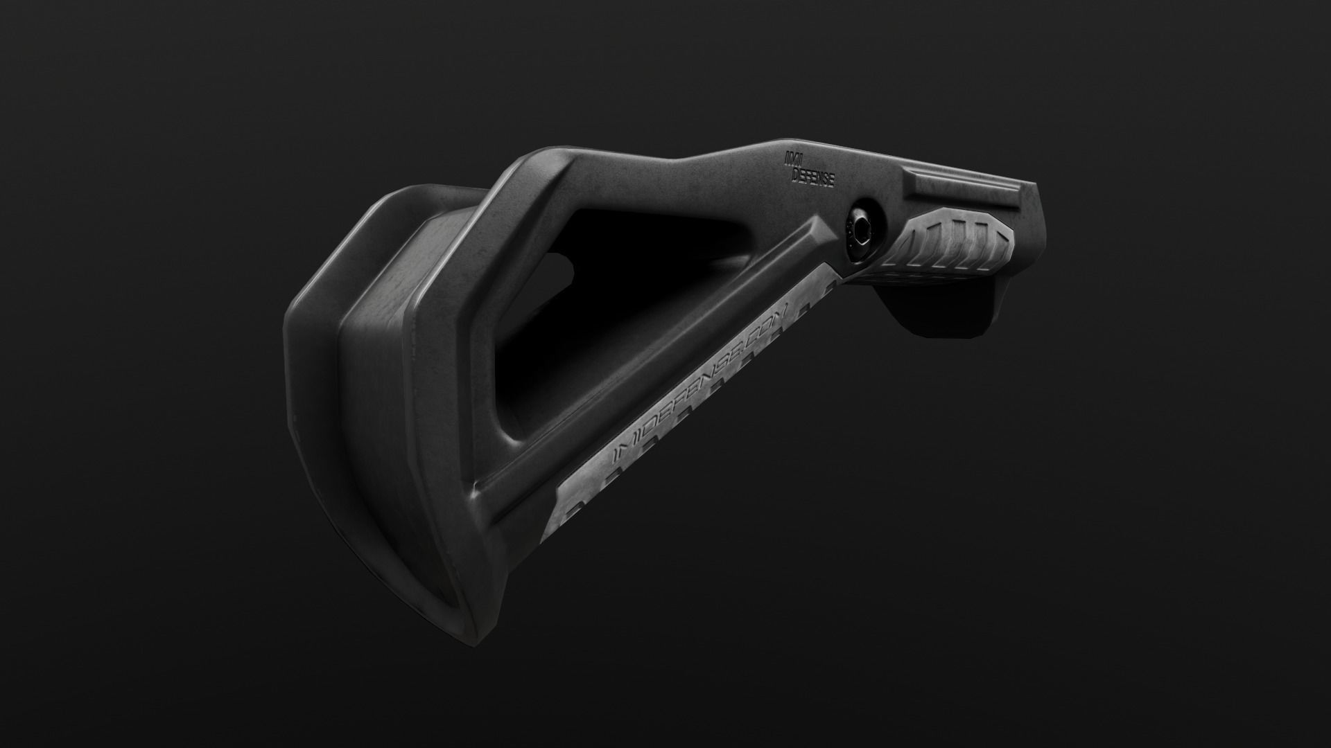 IMI Defense FSG2 Front Support Grip Low-poly 3D model_34