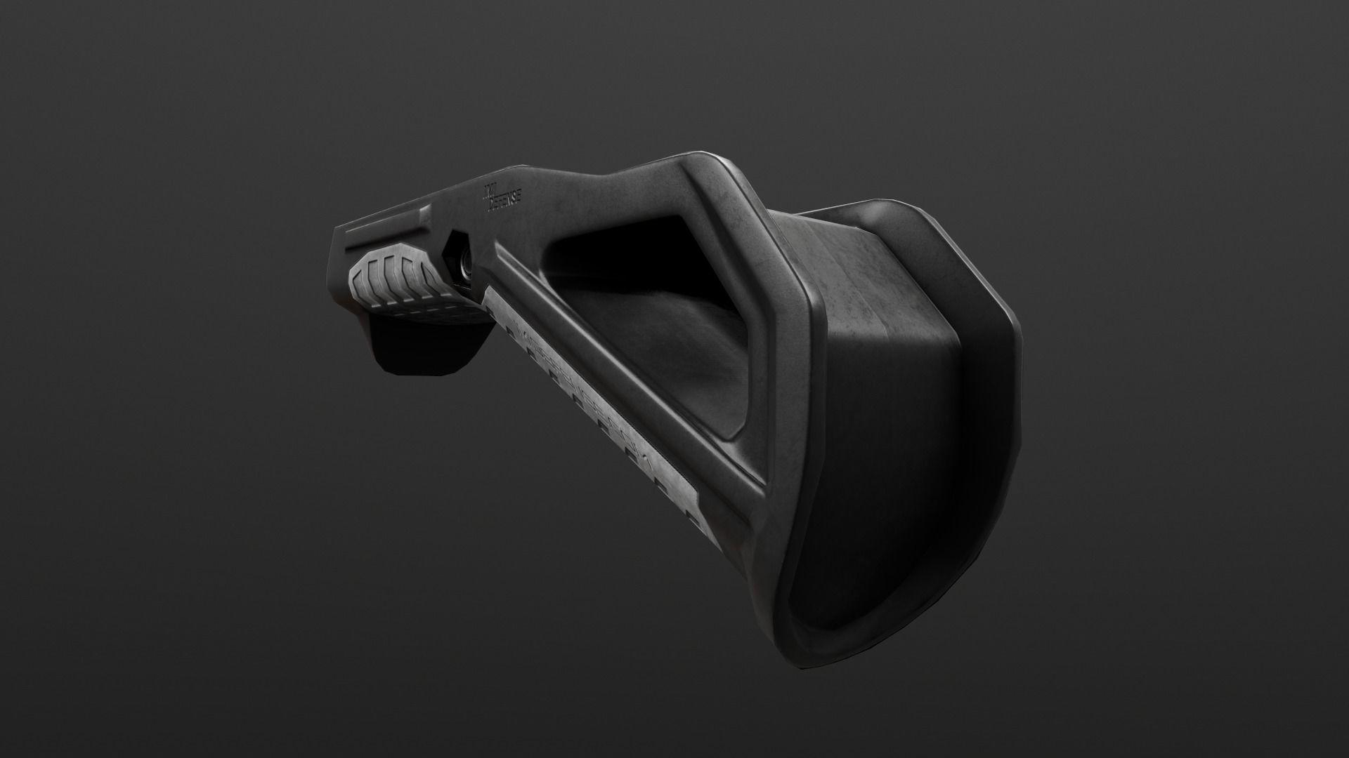 IMI Defense FSG2 Front Support Grip Low-poly 3D model_26