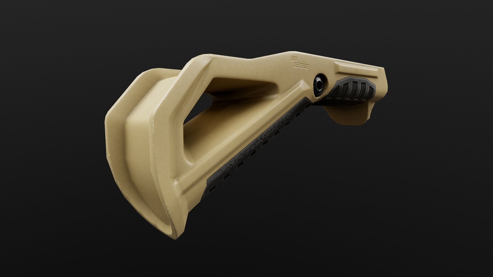 IMI Defense FSG2 Front Support Grip Low-poly 3D model_33