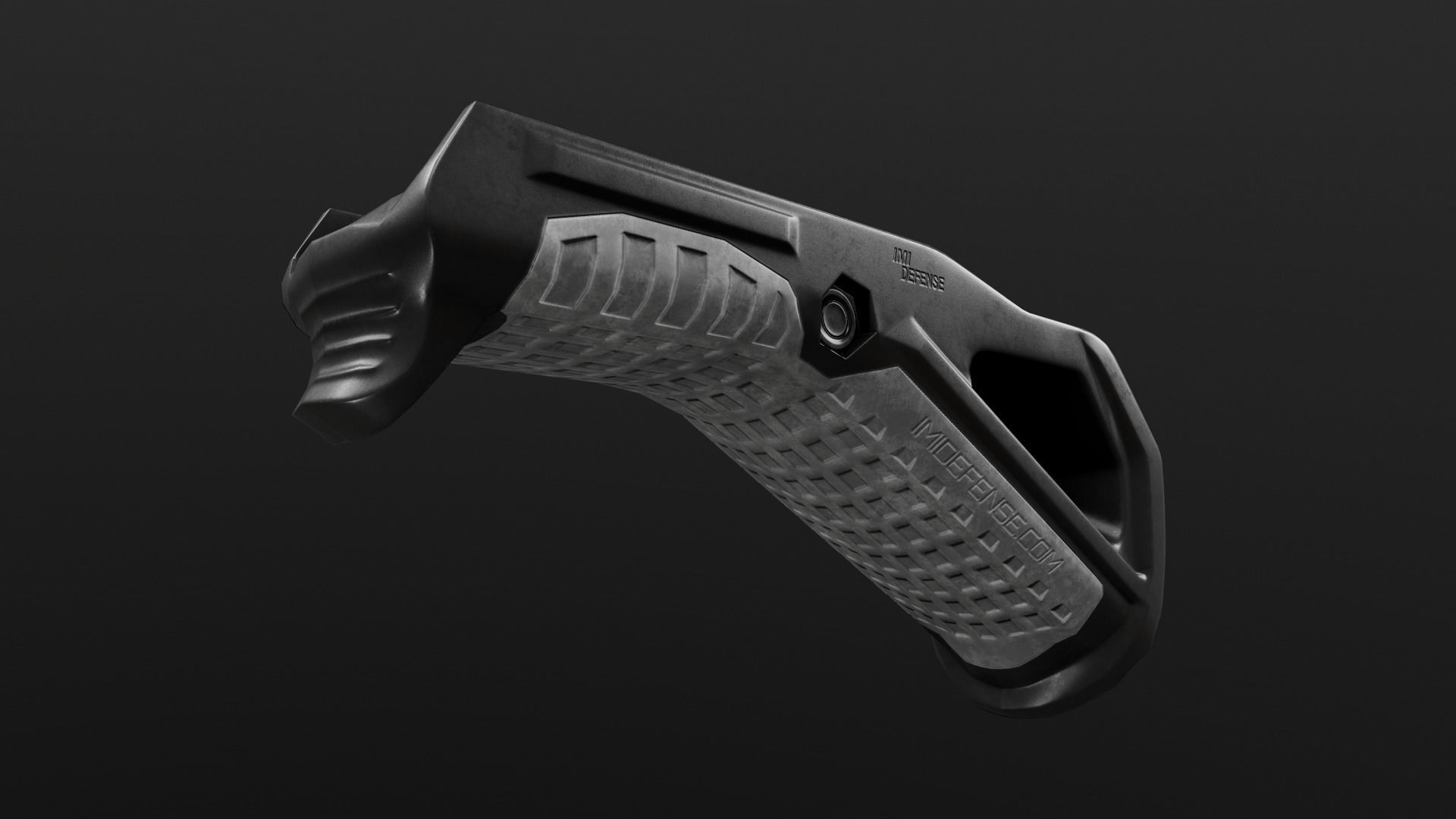 IMI Defense FSG2 Front Support Grip Low-poly 3D model_18