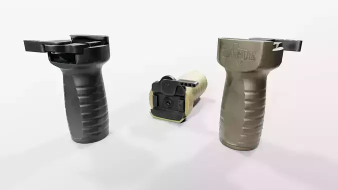 Larue Tactical FUG Forward Universal Grip Low-poly 3D model
