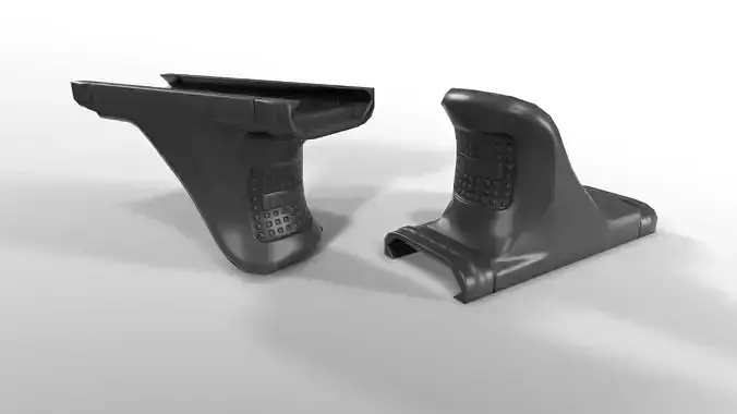 Larue Tactical Handstop Low-poly 3D model