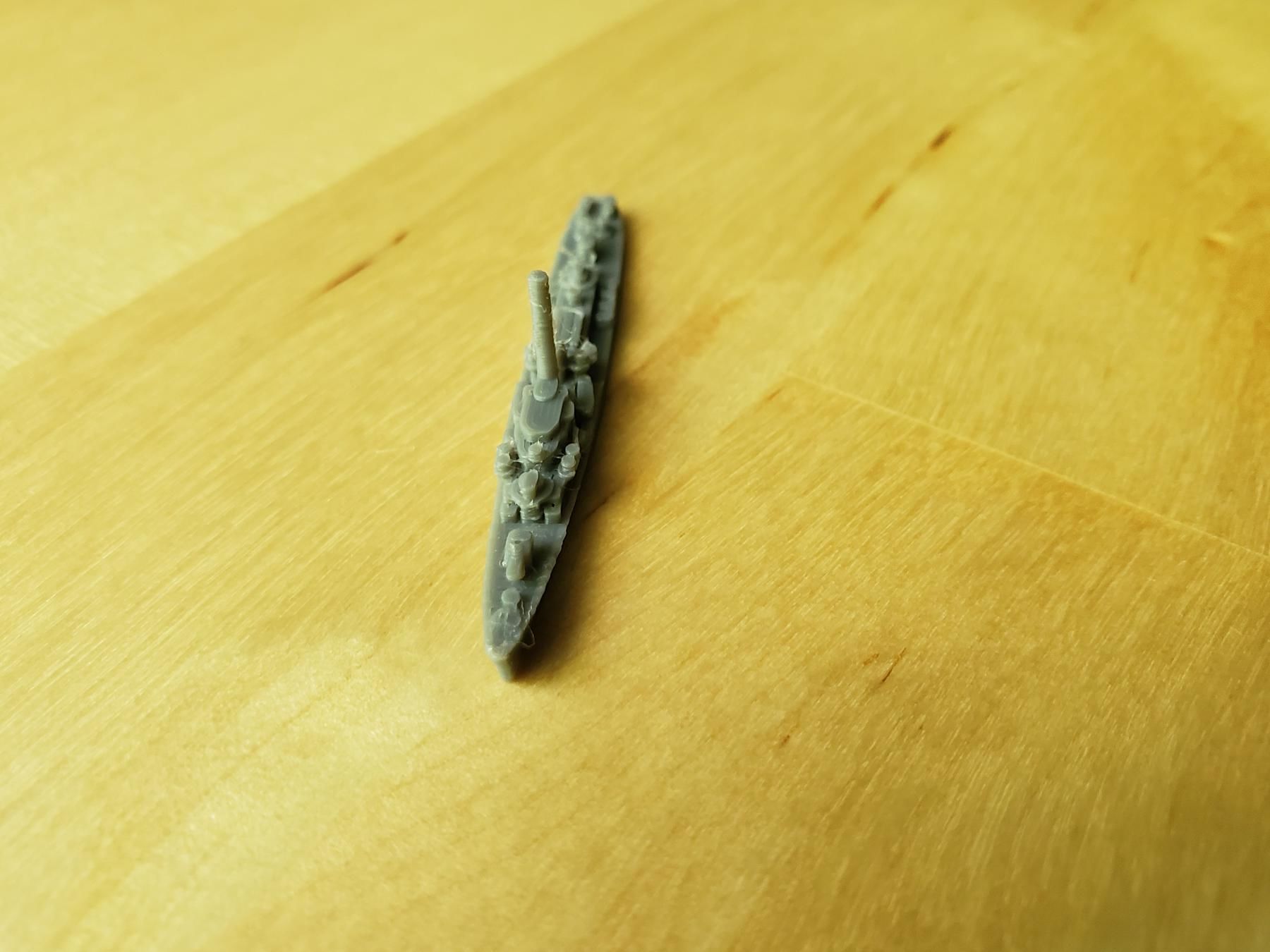 US John C Butler Class Destroyer Warship 3D print model_9