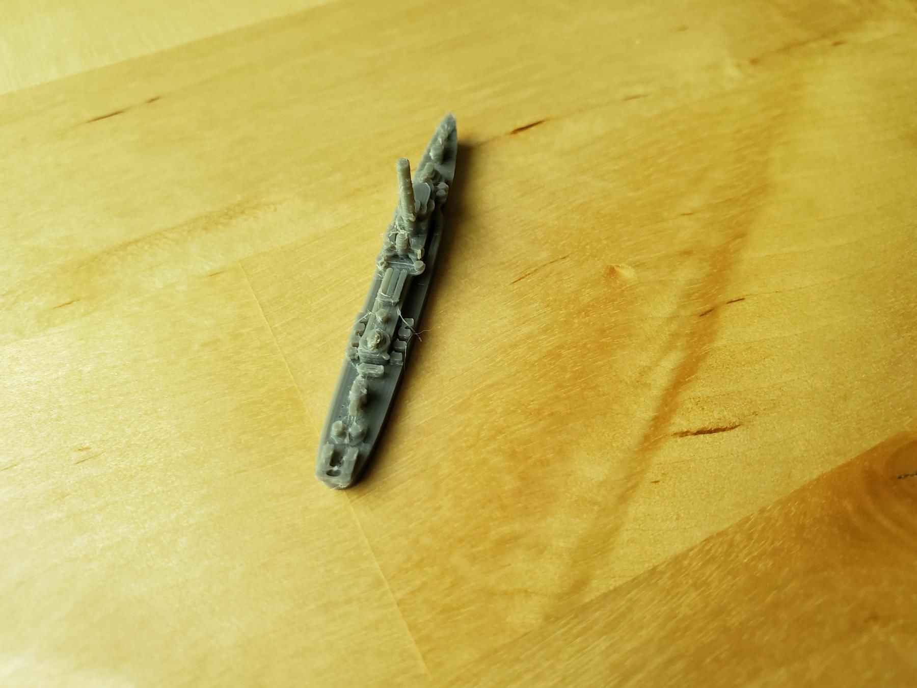 US John C Butler Class Destroyer Warship 3D print model_6