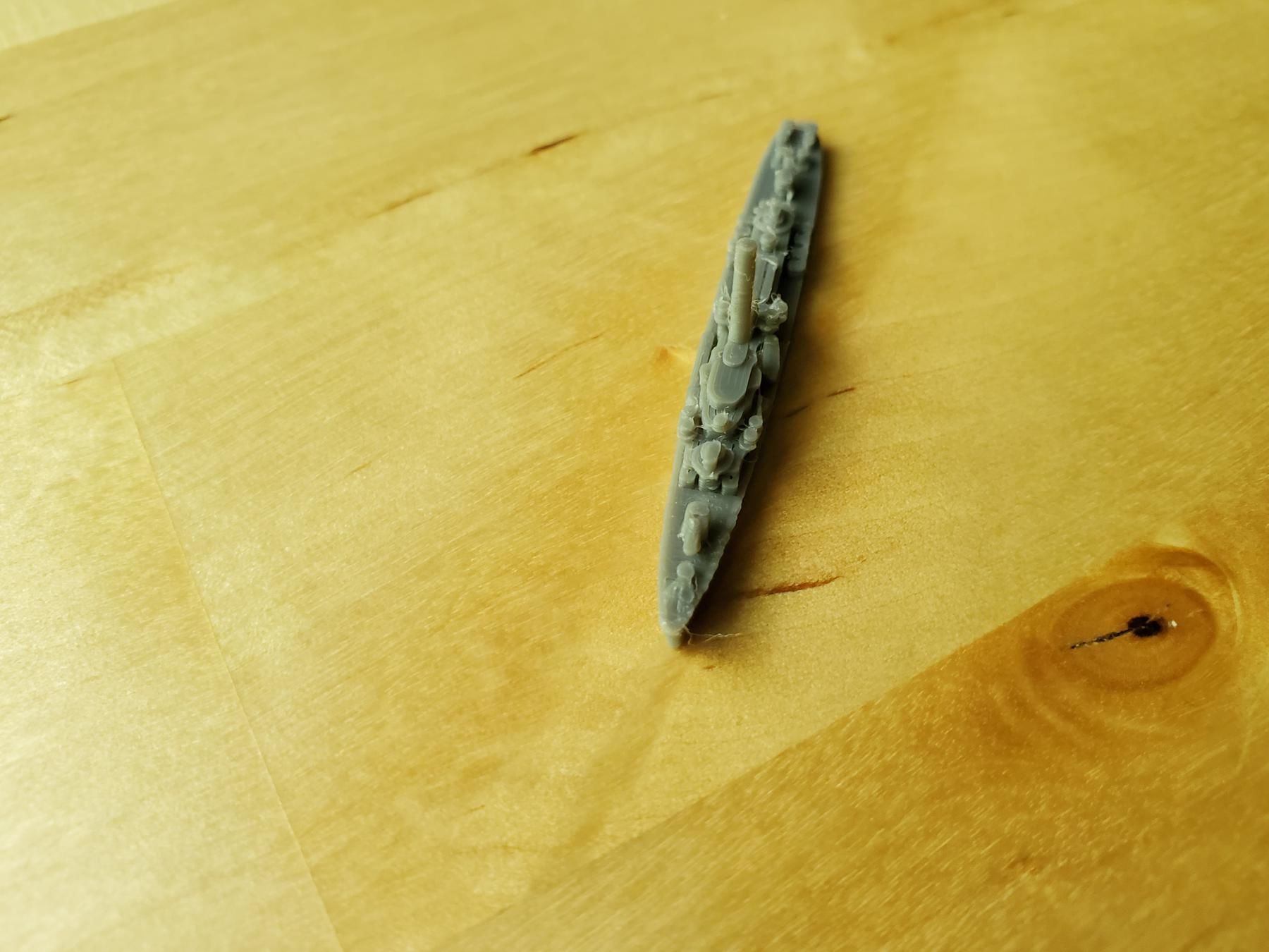 US John C Butler Class Destroyer Warship 3D print model_5