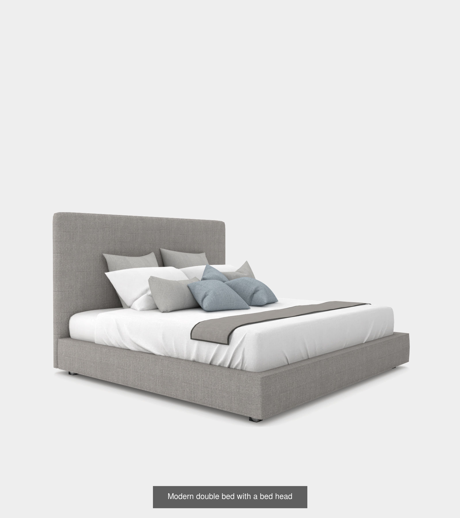 Limited Special Offer Bed - Photorealistic 3d models 3D Model Collection_3