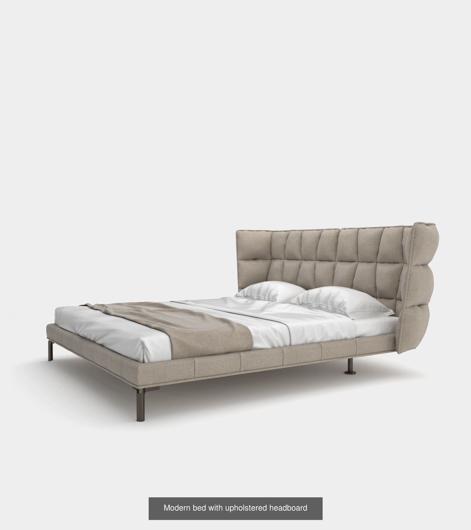 Limited Special Offer Bed - Photorealistic 3d models 3D Model Collection_7