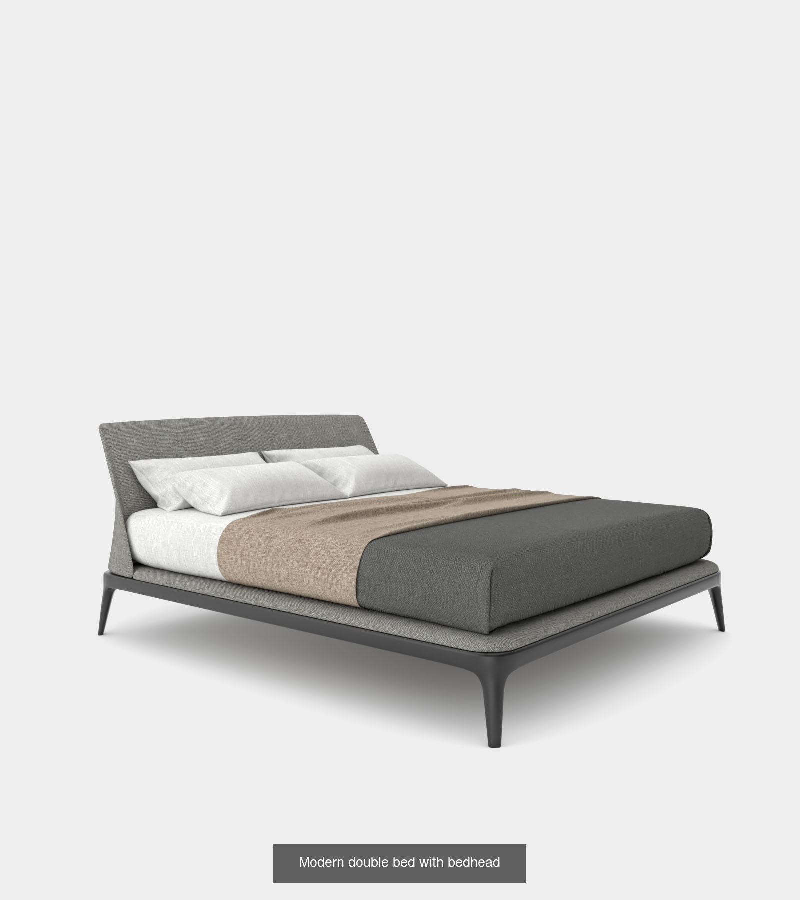 Limited Special Offer Bed - Photorealistic 3d models 3D Model Collection_4