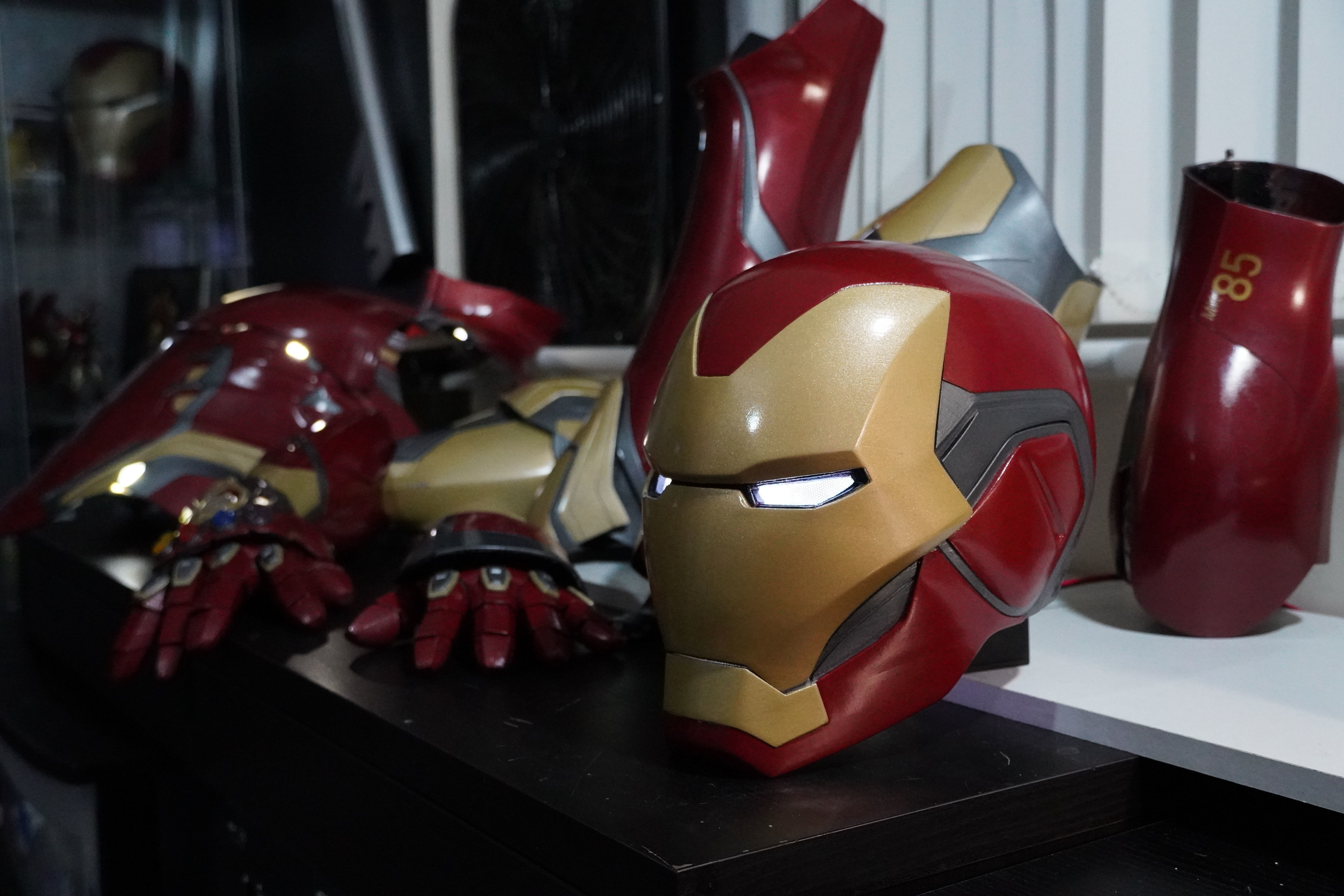 Avengers endgame IRON MAN Mark 85 MK85 Helmet   3D print model_16