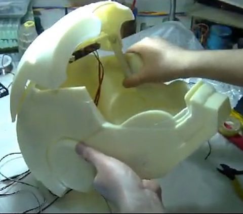 Avengers endgame IRON MAN Mark 85 MK85 Helmet   3D print model_14