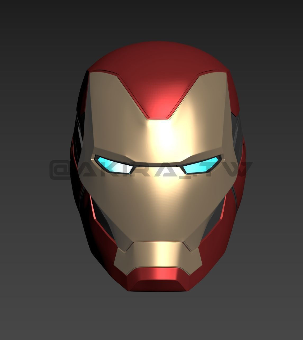 Avengers endgame IRON MAN Mark 85 MK85 Helmet   3D print model_0